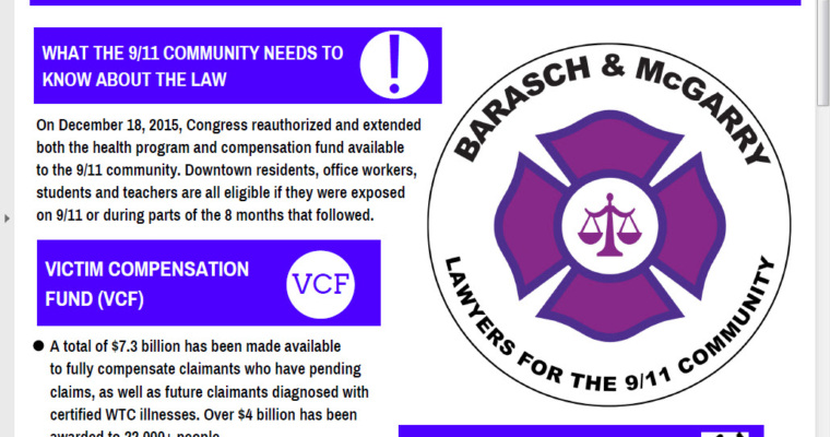 WTC Health Program & 9/11 Victim Compensation Fund Information